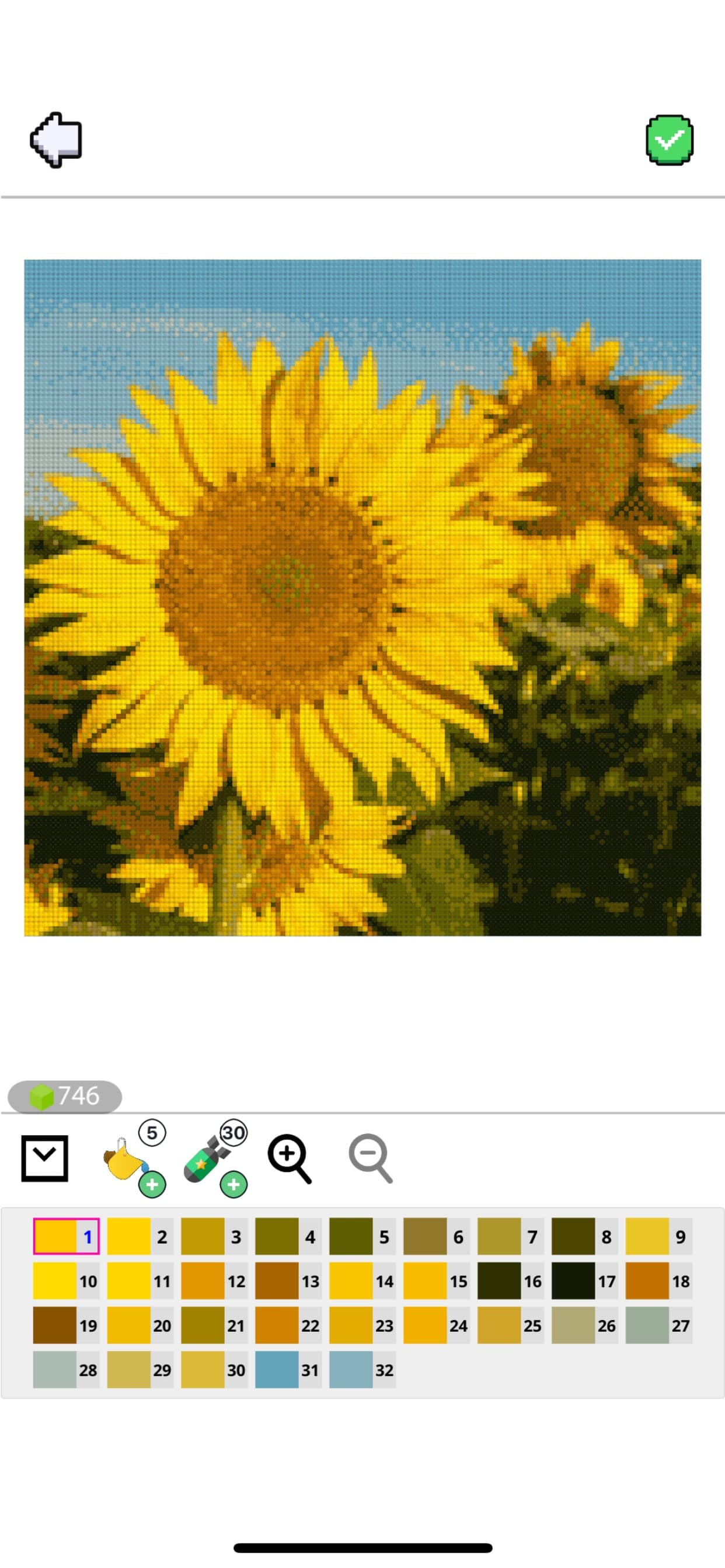 Cross Stitch Color by Number screenshot 8 - screenshot