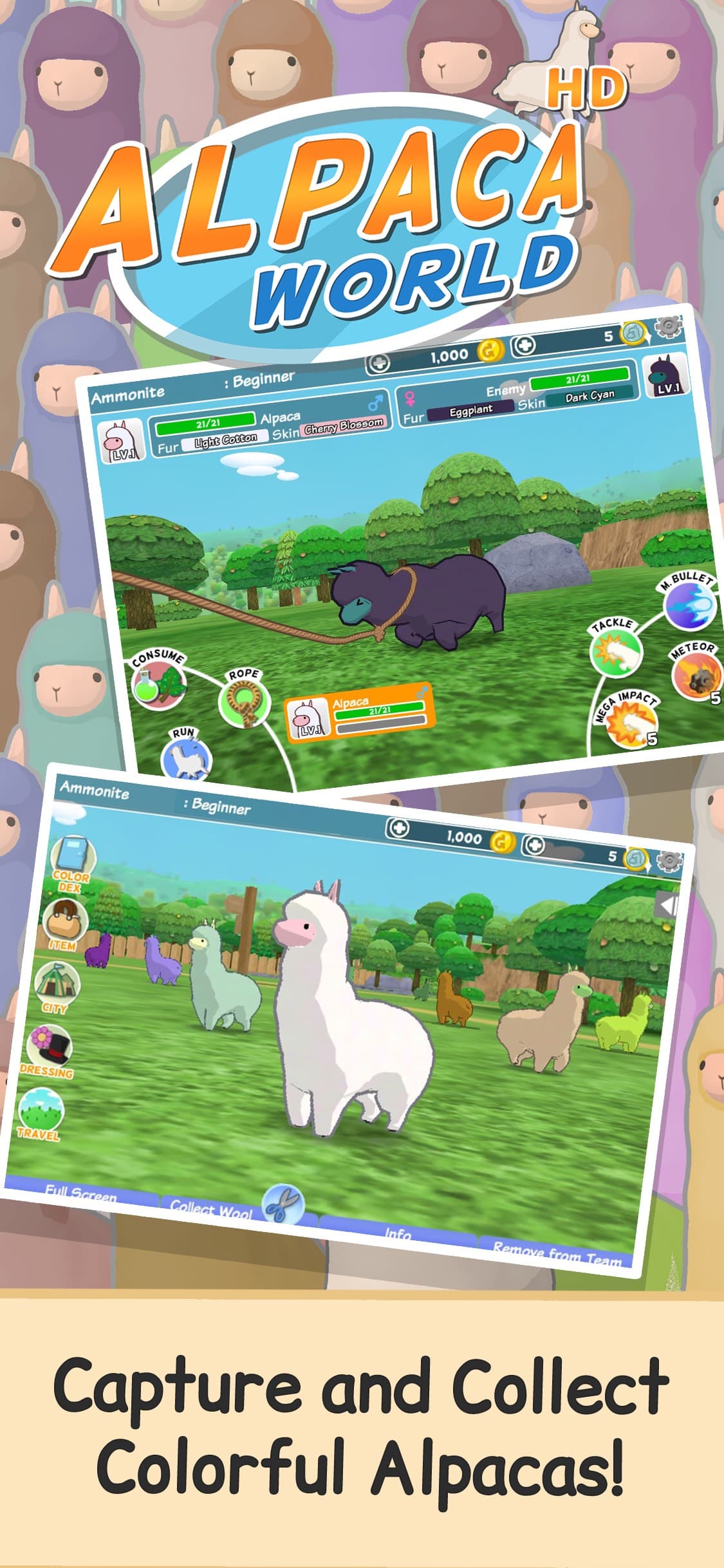 Alpaca World HD+ screenshot 2 - screenshot