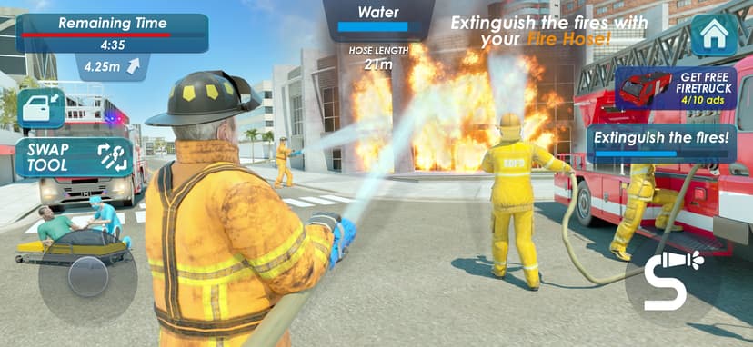 Fire Truck Game 911 Emergency screenshot 6 - screenshot