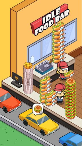 Idle Food Bar: Idle Games screenshot 2 - screenshot