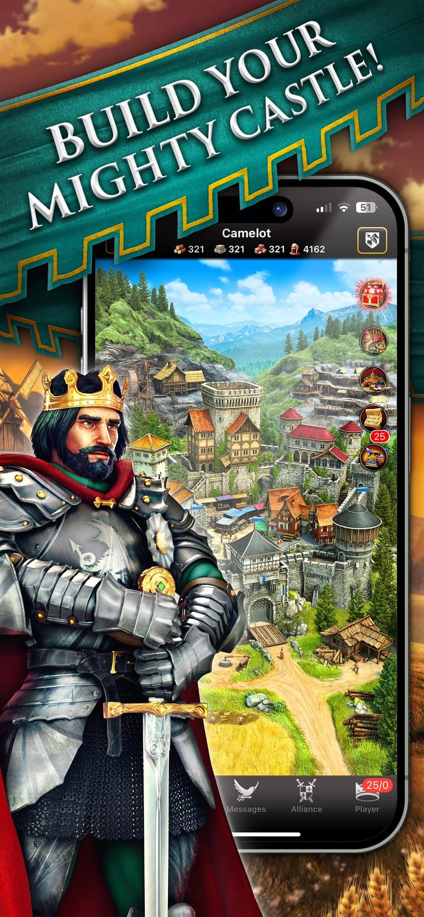 Lords & Knights - Mobile Kings screenshot 2 - screenshot