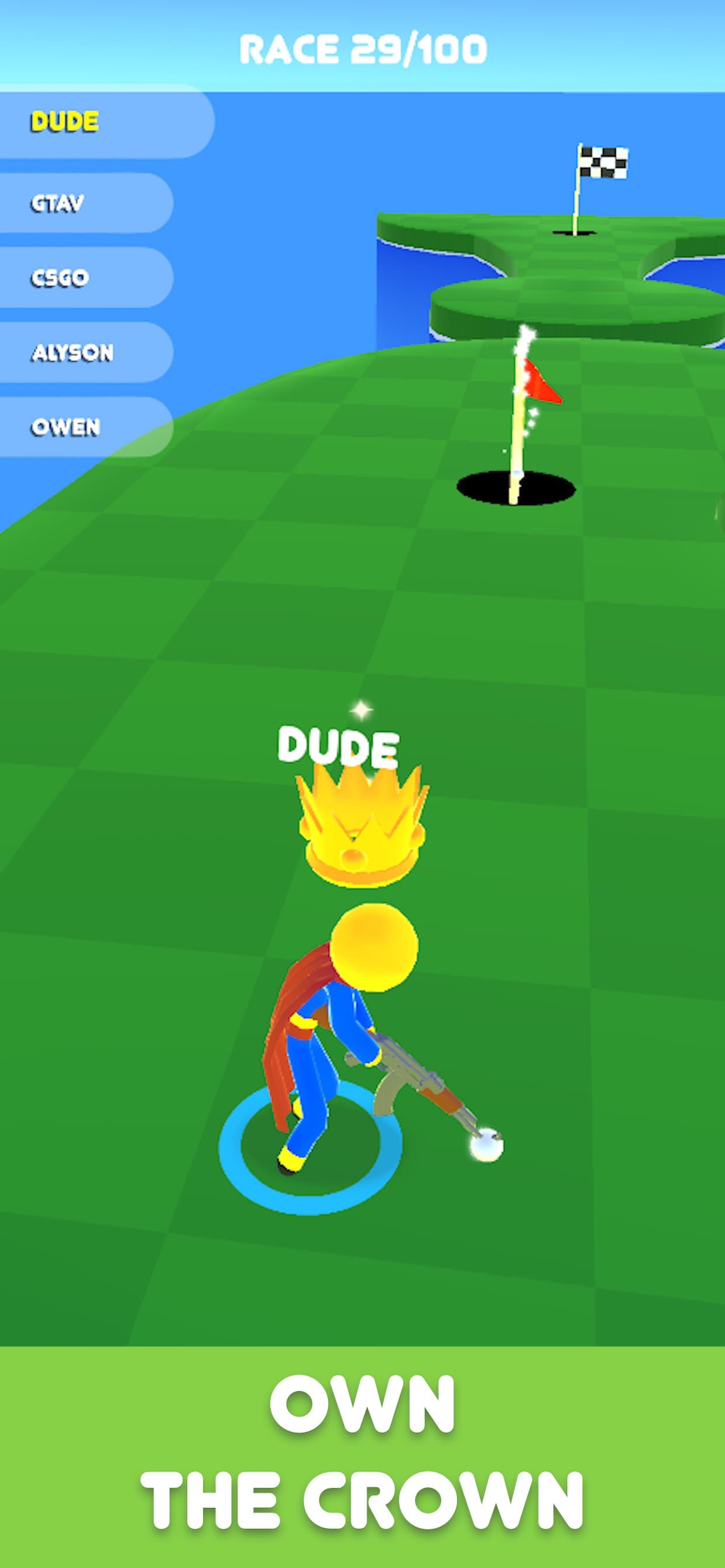 Golf Race screenshot 2 - screenshot