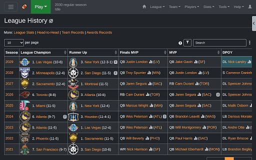 Football GM screenshot 7 - screenshot
