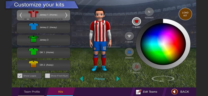 Pro League Soccer screenshot 3 - screenshot