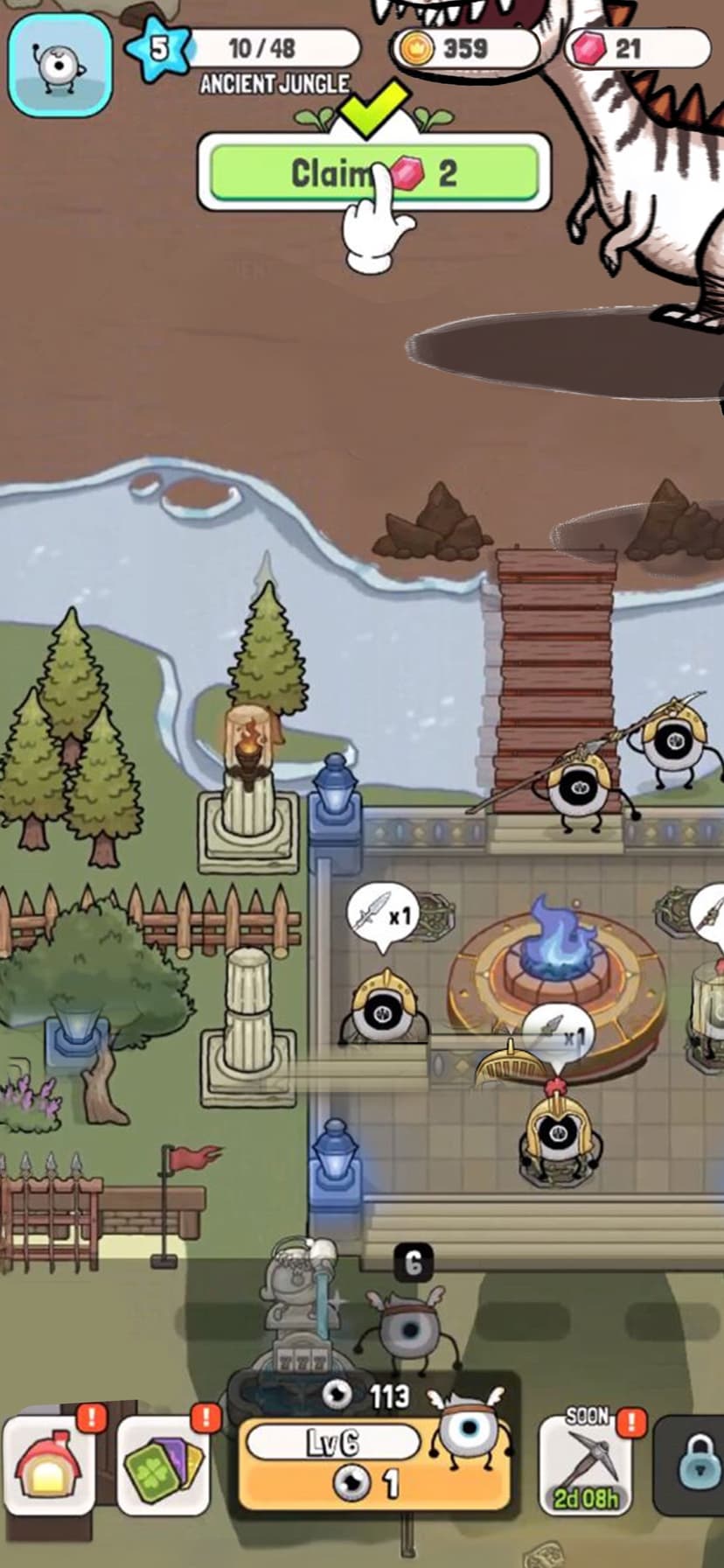 Idle Tribe: Merge Circle Town screenshot 8 - screenshot