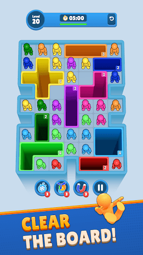Drop Away: Color Puzzle screenshot 1 - screenshot