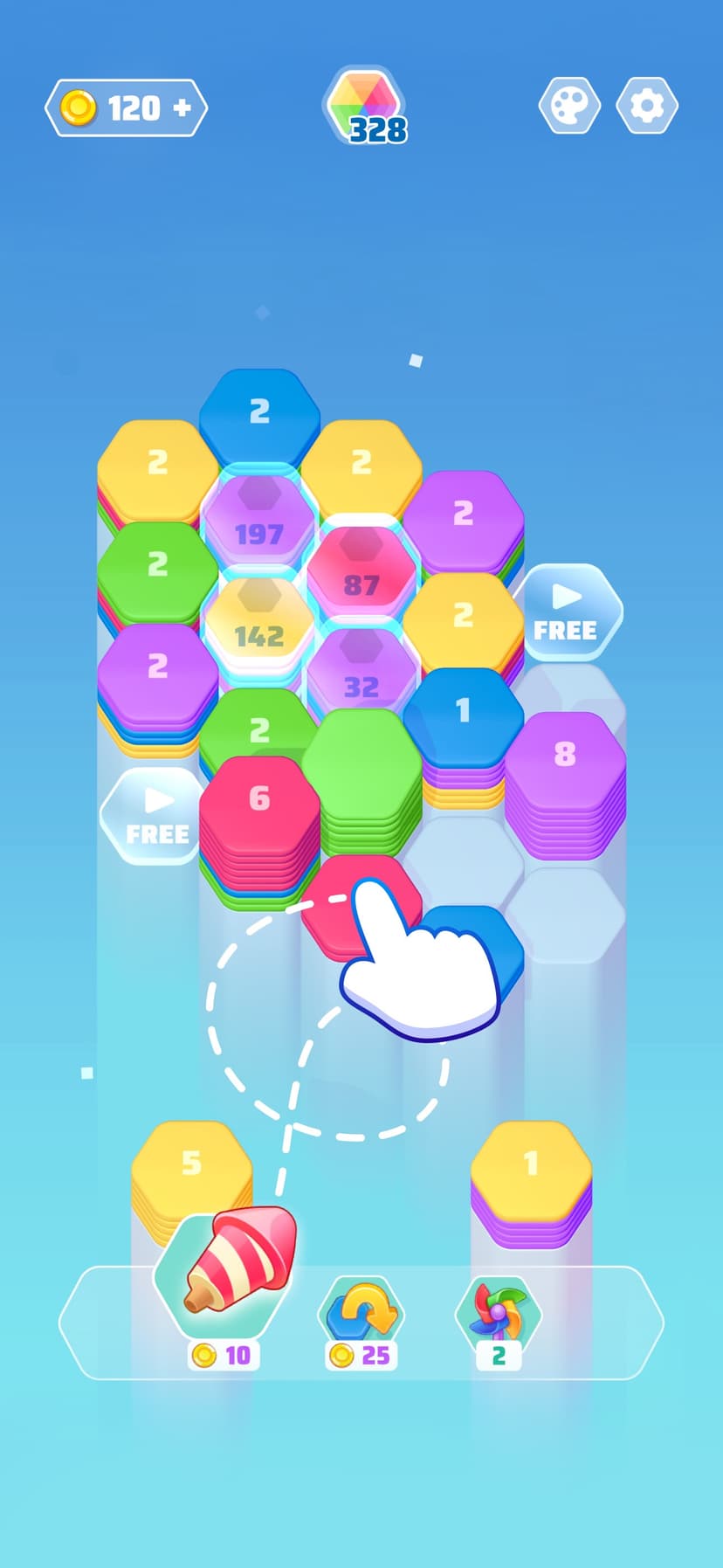 Color Slide - Hexa Puzzle screenshot 3 - screenshot