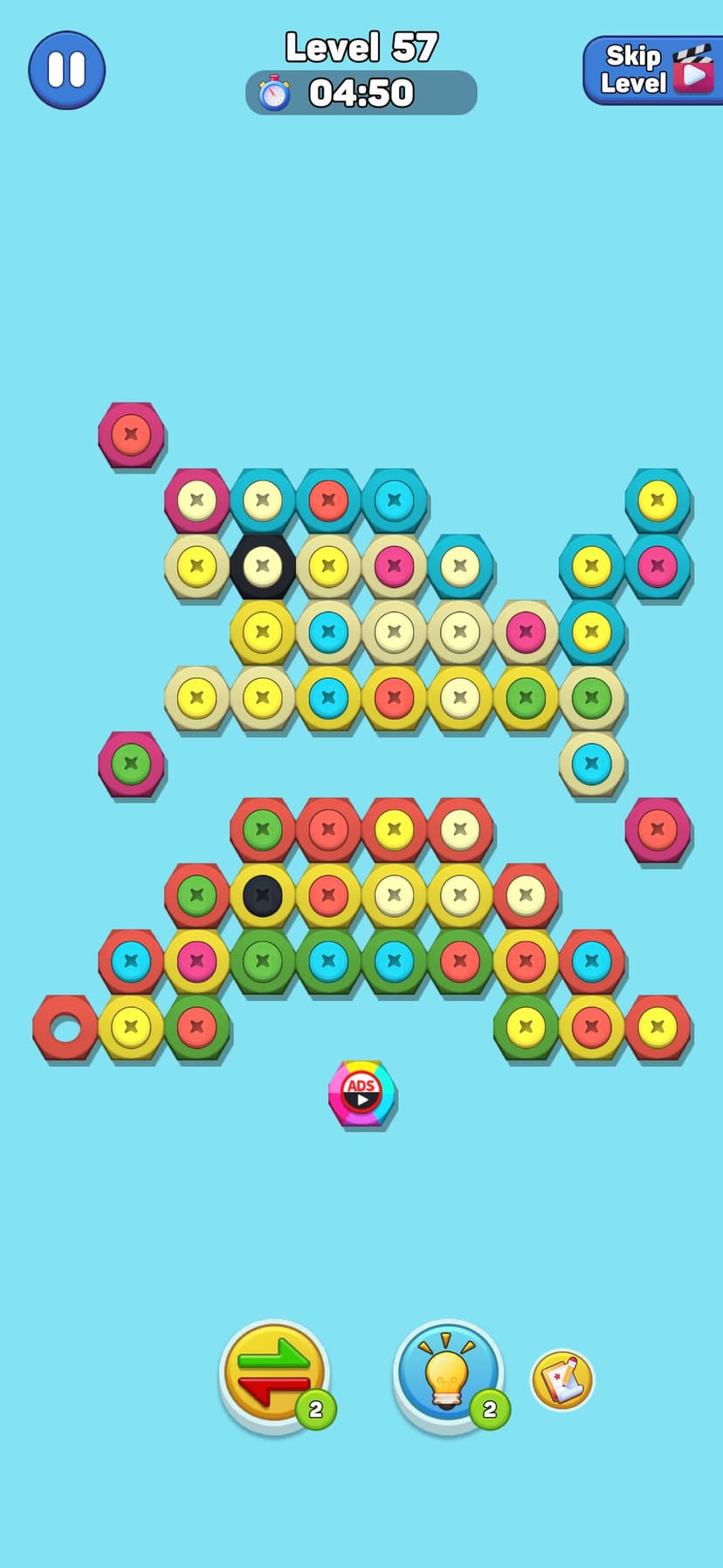 Nut n Bolt Sort: Color Puzzle screenshot 3 - screenshot