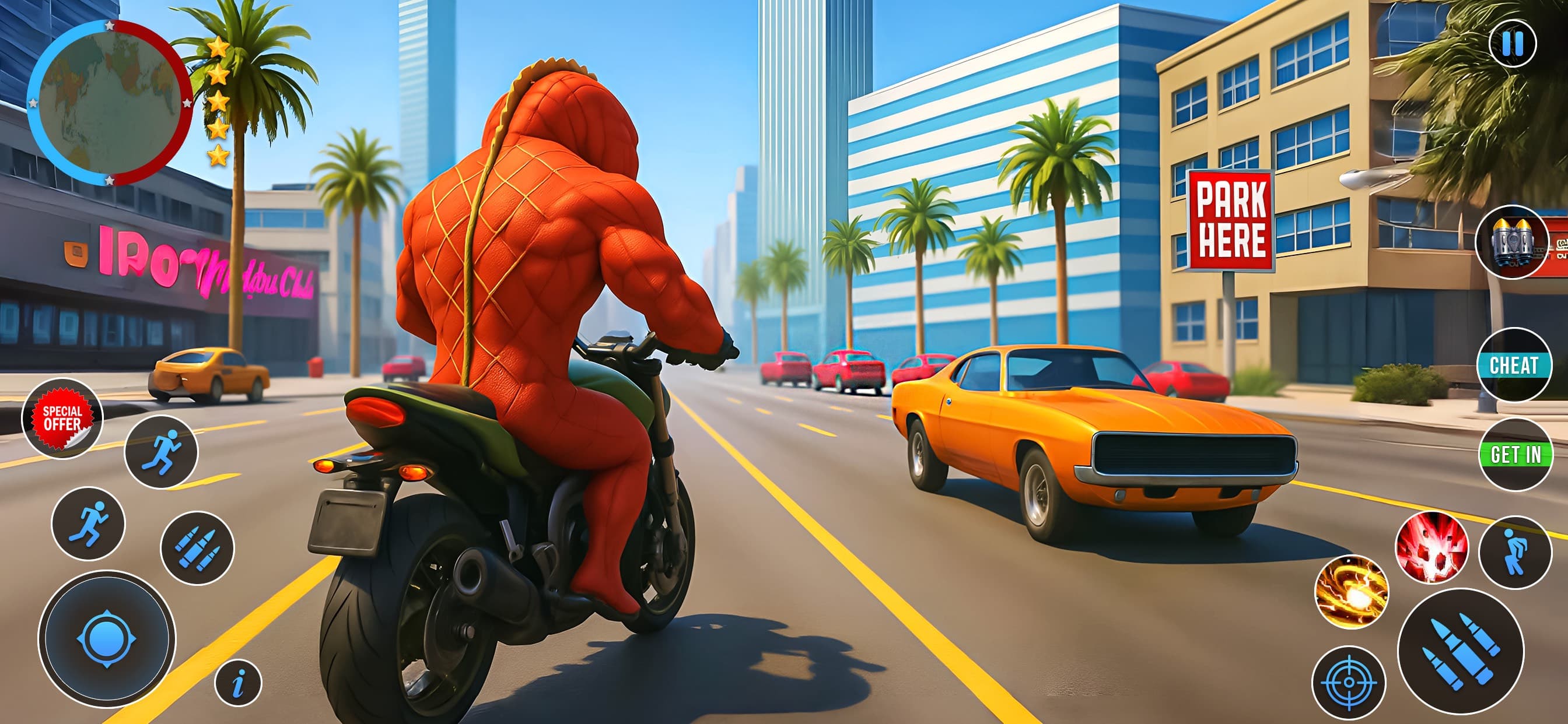 Gangster Fish Head:City Battle screenshot 3 - screenshot