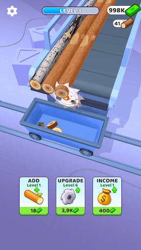 Idle Cutter: Wood Slice screenshot 7 - screenshot