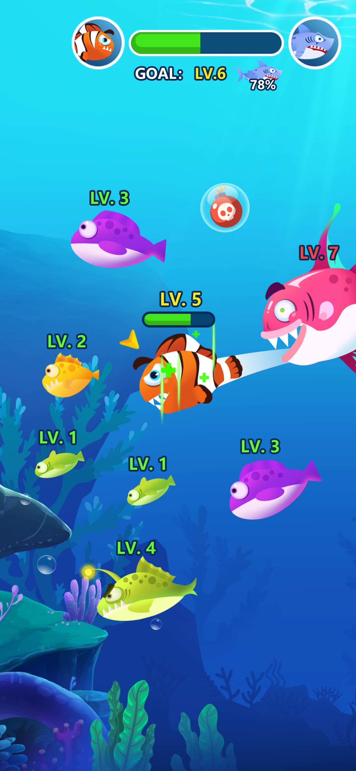 Ocean Fish Evolution screenshot 4 - screenshot