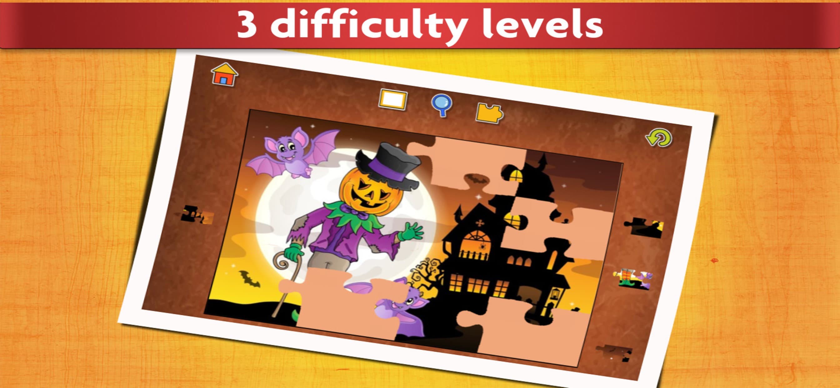 Halloween Kids Jigsaw Puzzles screenshot 4 - screenshot