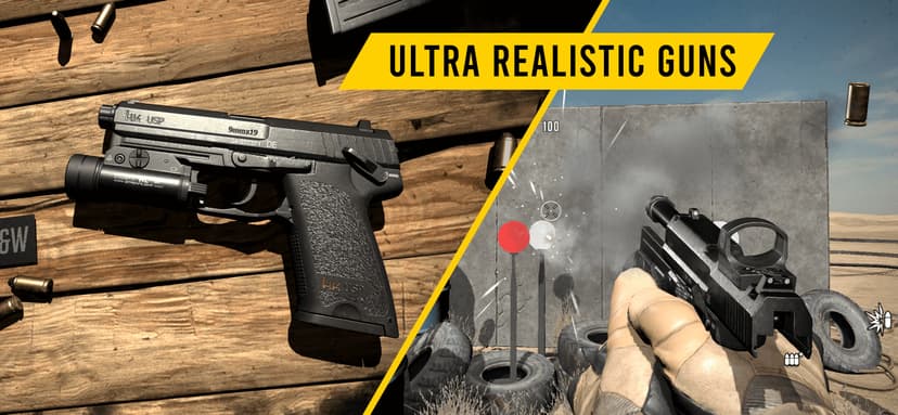 GUNSIM - 3D Gun Shooter FPS screenshot 1 - screenshot
