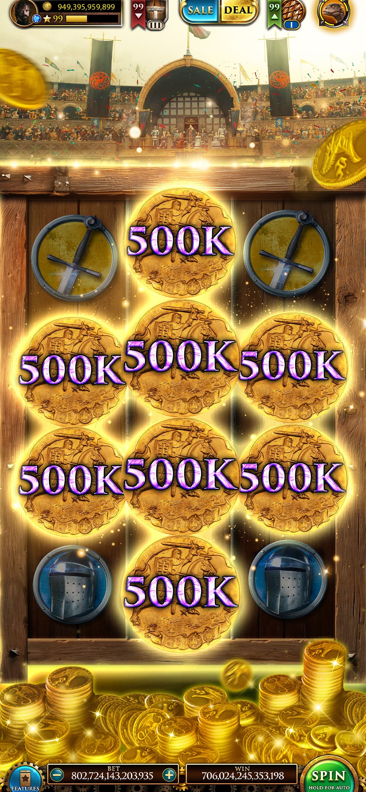 Game of Thrones Slots Casino screenshot 1 - screenshot