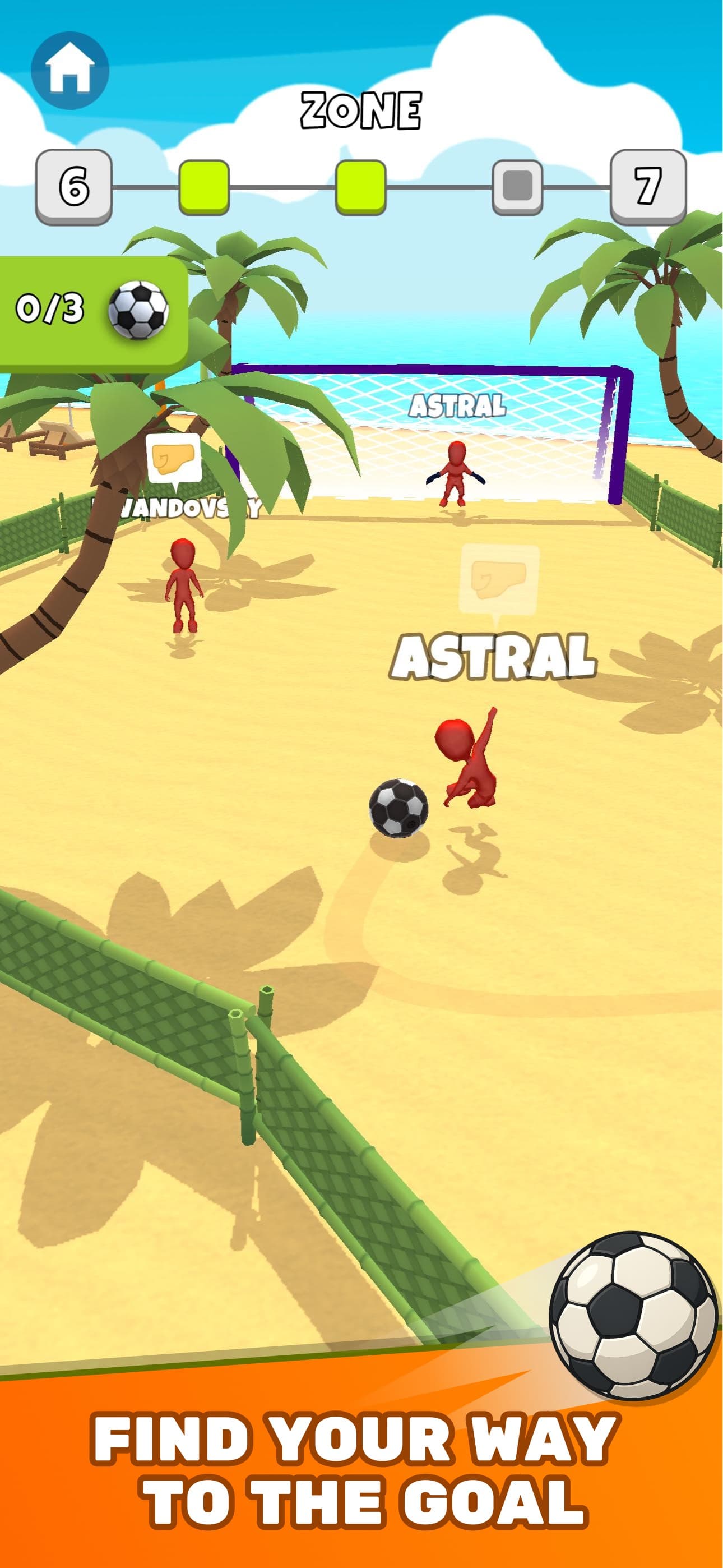Crazy Kick! Fun Football game screenshot 3 - screenshot
