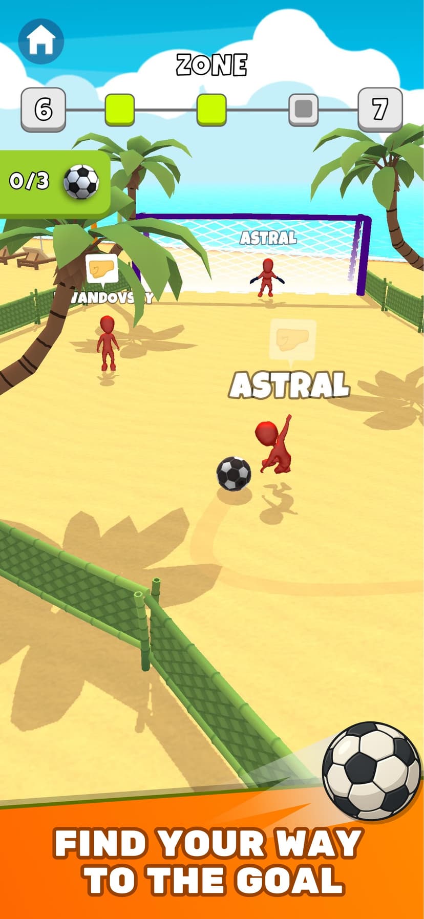 Crazy Kick! Fun Football game screenshot 3 - screenshot