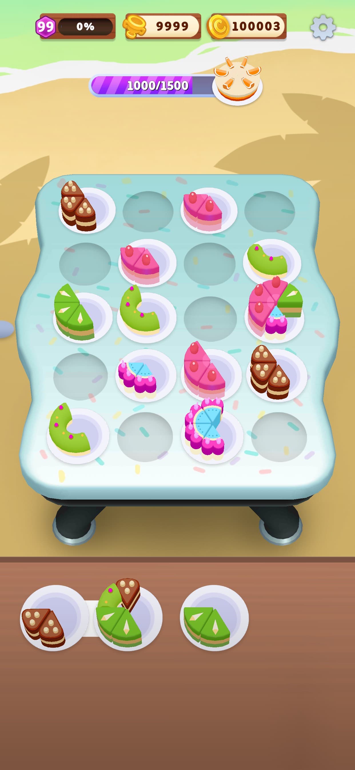 Cake Sort: 3D Color Puzzle screenshot 3 - screenshot