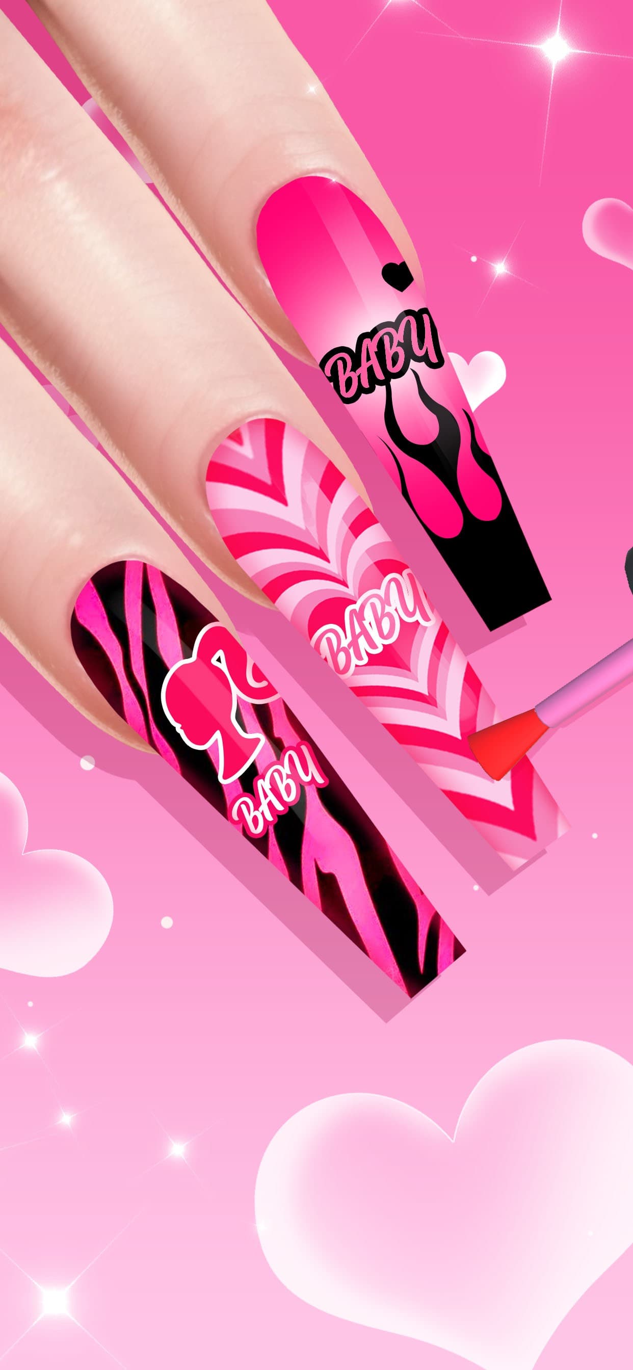 Nail Salon - Girl Art Game screenshot 5 - screenshot