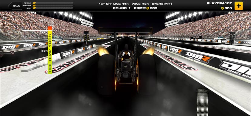 Dragster Mayhem - Top Fuel Sim screenshot 1 - screenshot