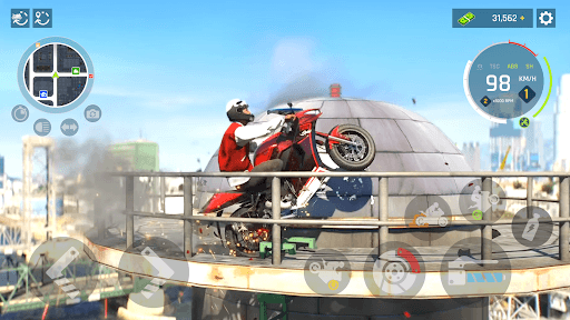Real Motocycle Driving Game 3D screenshot 17 - screenshot
