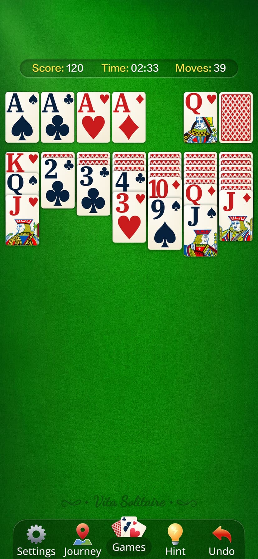 Vita Solitaire for Seniors screenshot 3 - screenshot