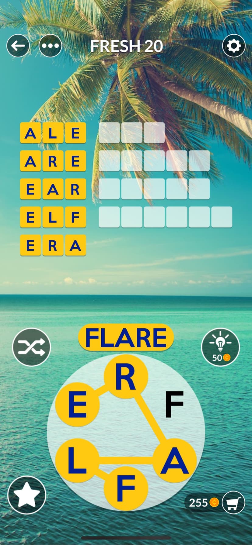 Wordscapes Uncrossed screenshot 4 - screenshot
