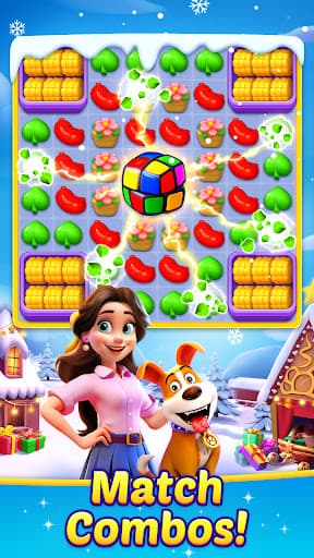 Puppy Match : Match 3 Game screenshot 1 - screenshot