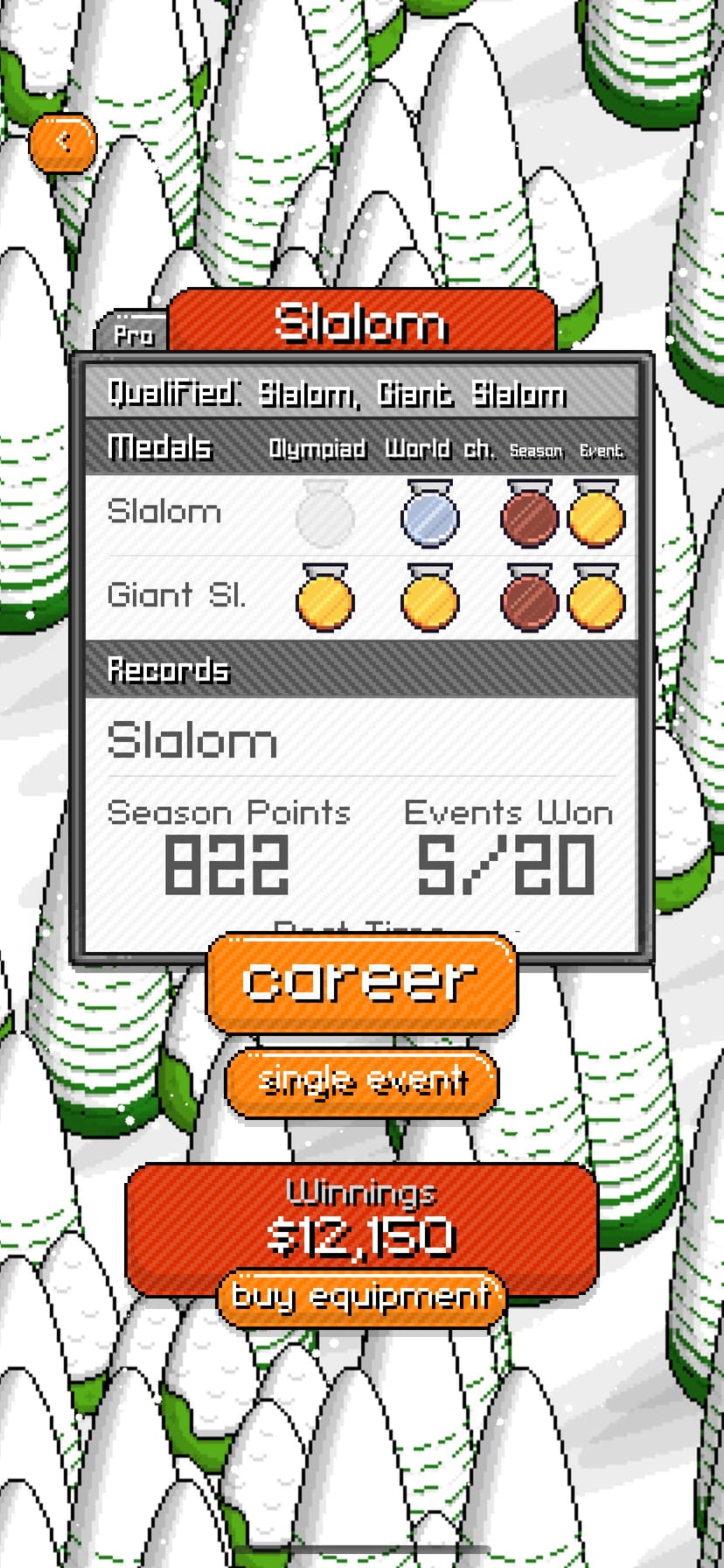 Pixel Pro Winter Sports screenshot 5 - screenshot