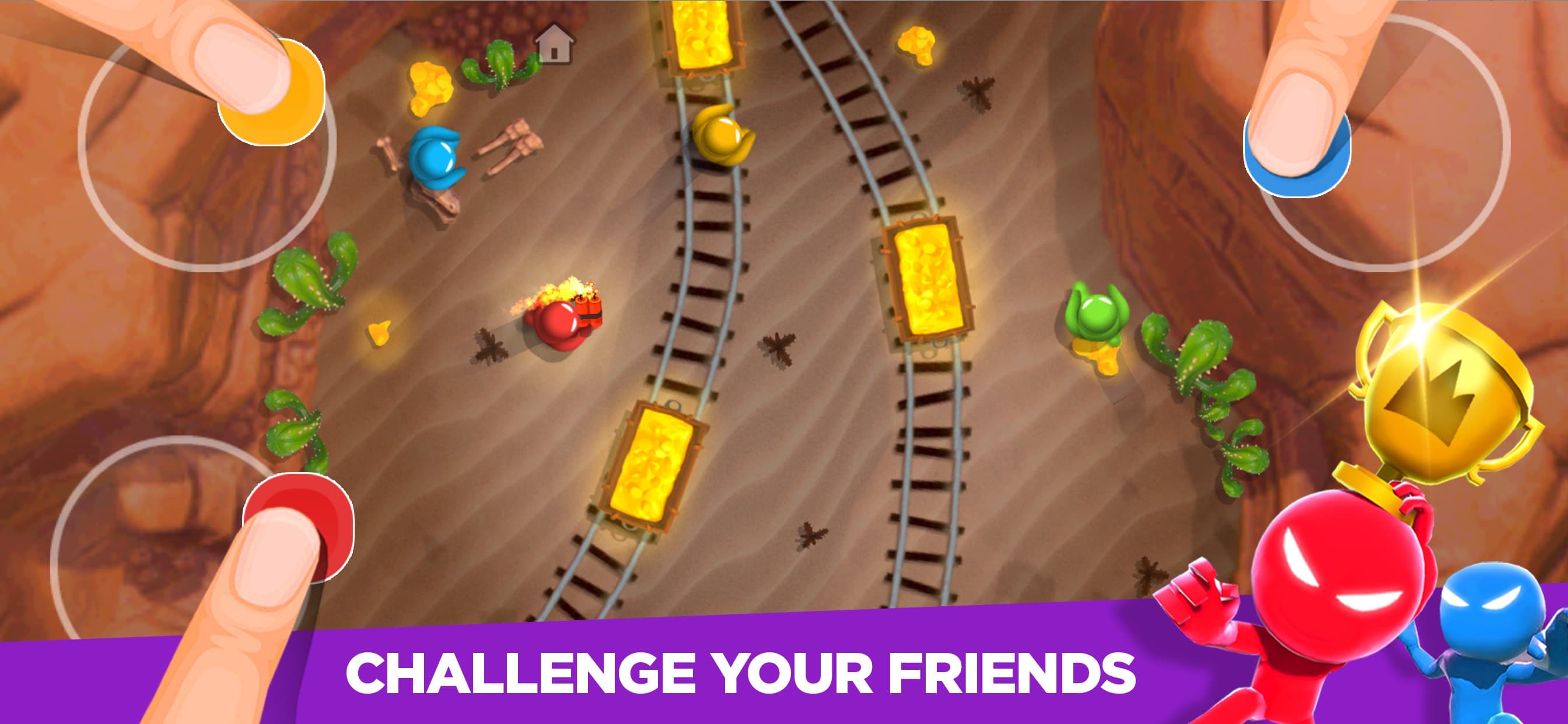 Stickman Party: 4 Player Games screenshot 4 - screenshot