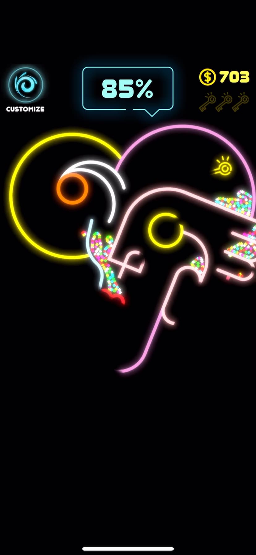 Neon Splash screenshot 2 - screenshot