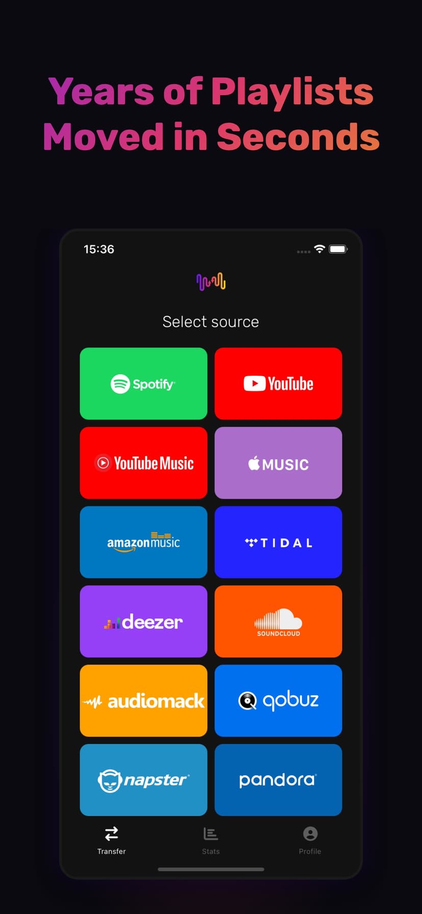 FreeYourMusic: Move Playlists screenshot 2 - screenshot