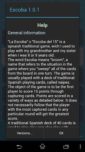 Escoba - Broom cards (LEGACY) screenshot 8 - screenshot