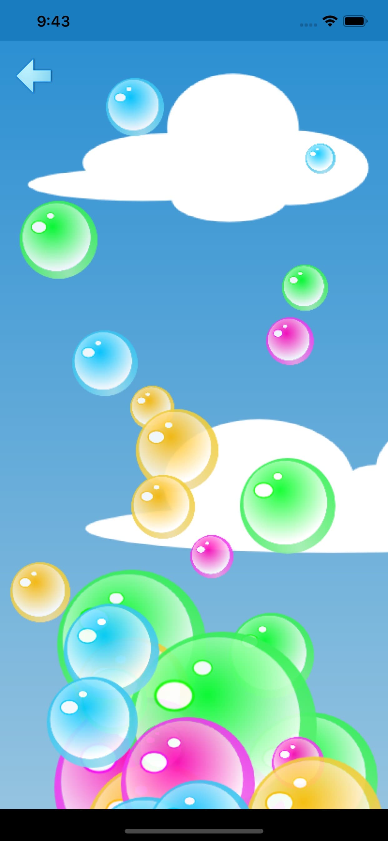 Popping Bubbles Game screenshot 1 - screenshot