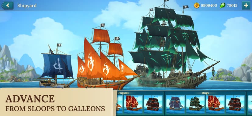 Pirate Ships・Build and Fight screenshot 3 - screenshot