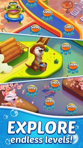 Water Splash - Cool Match 3 screenshot 6 - screenshot