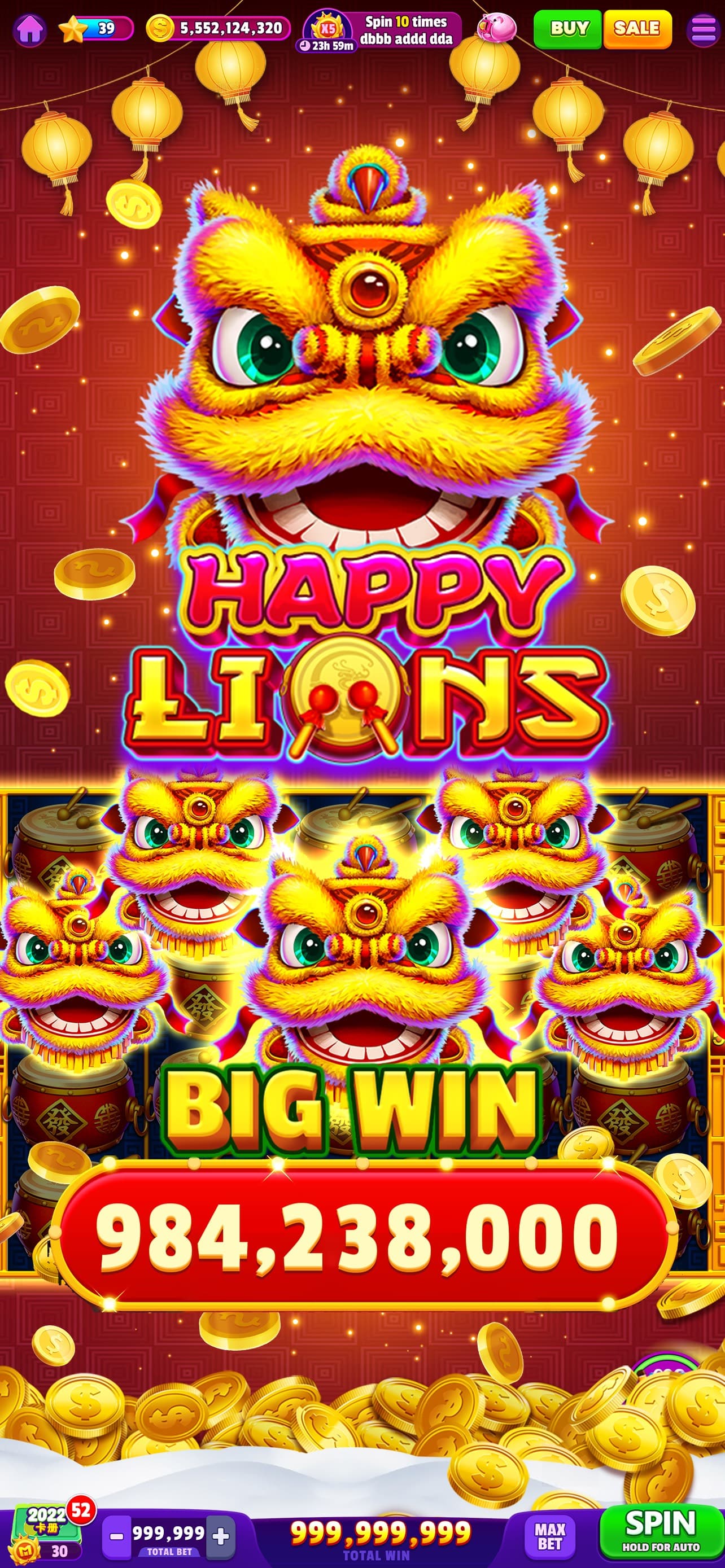 Woohoo™Casino Vegas Slot Games screenshot 1 - screenshot