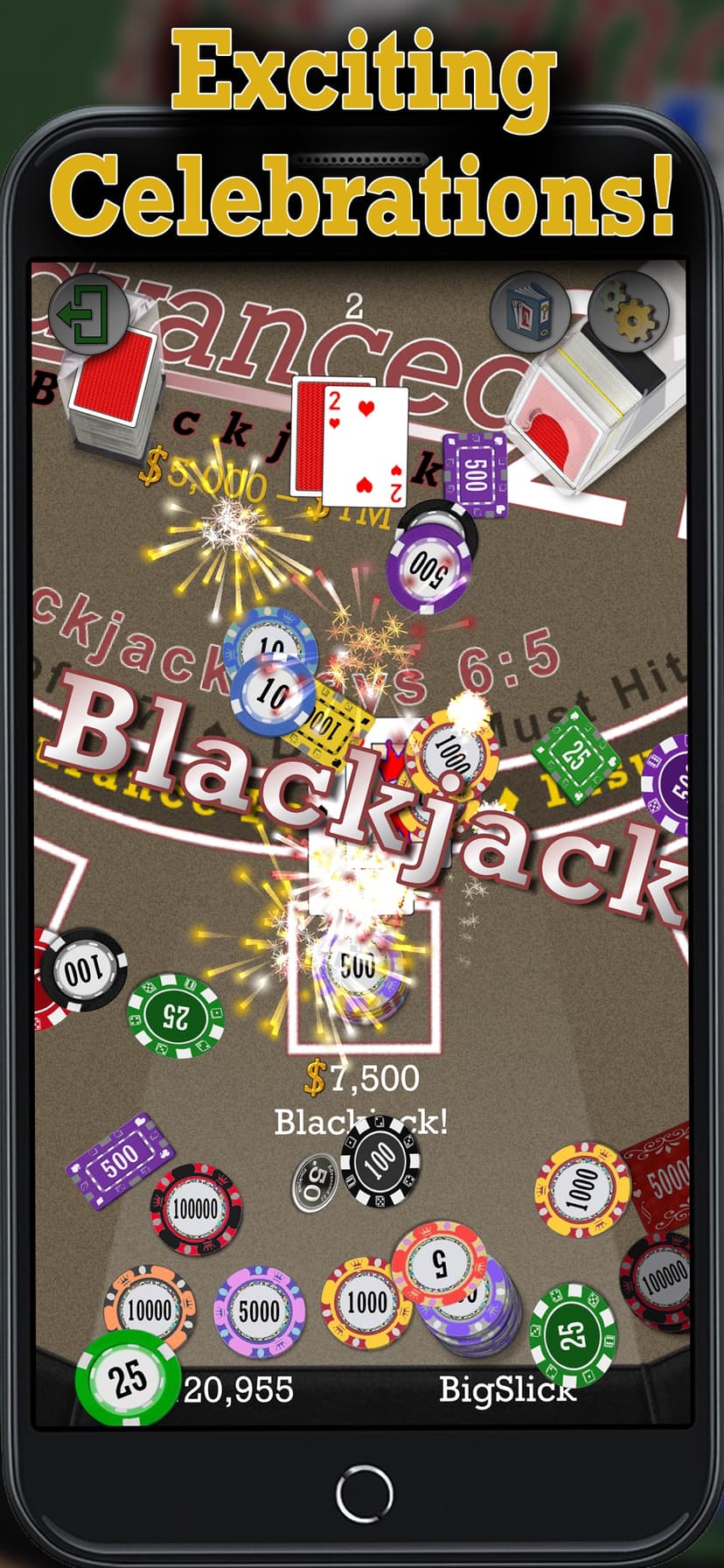 Advanced 21 Blackjack screenshot 8 - screenshot