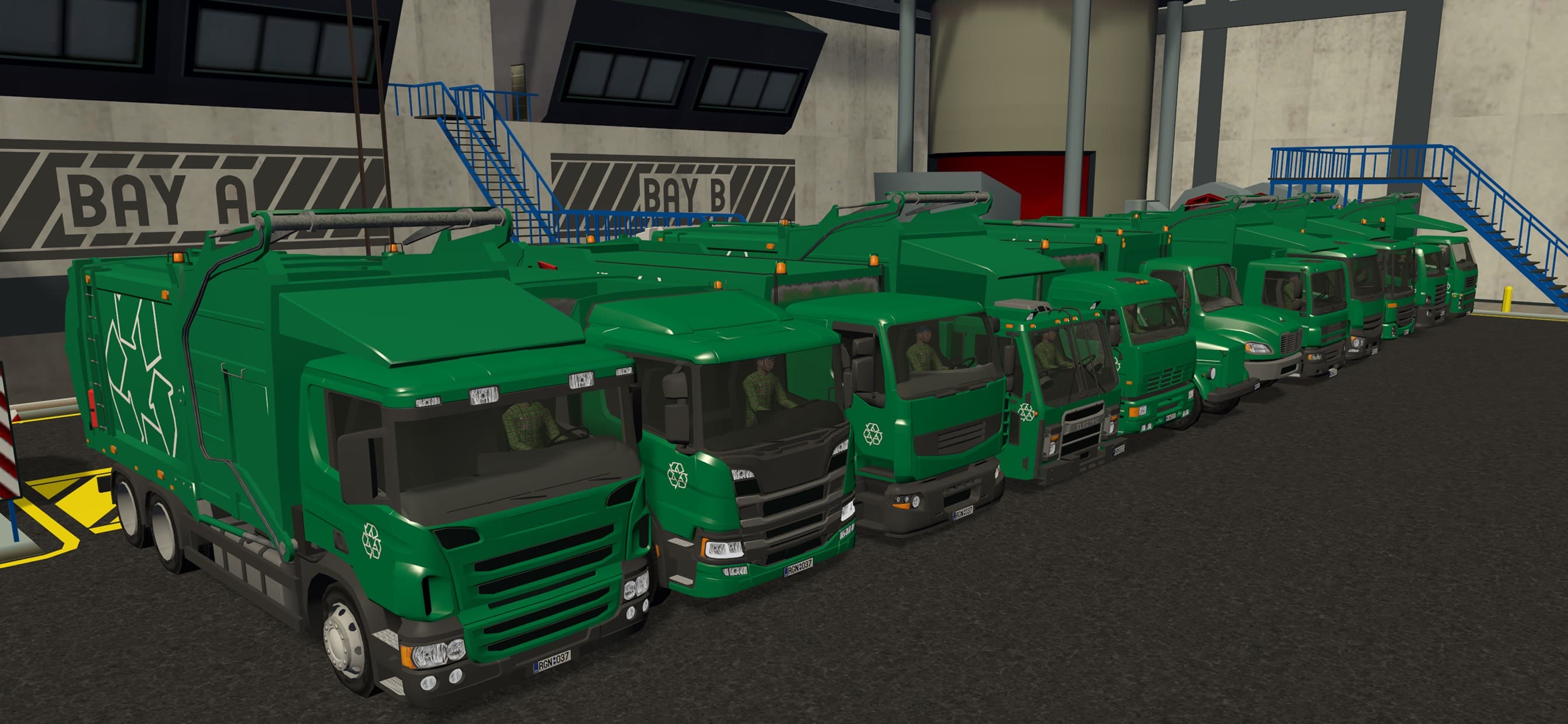 Trash Truck Simulator screenshot 2 - screenshot