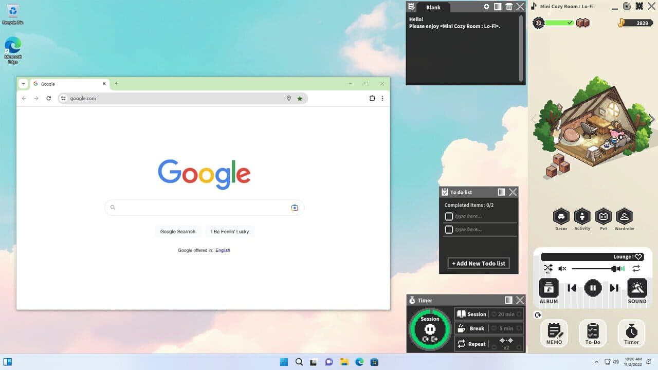 Null - screenshot