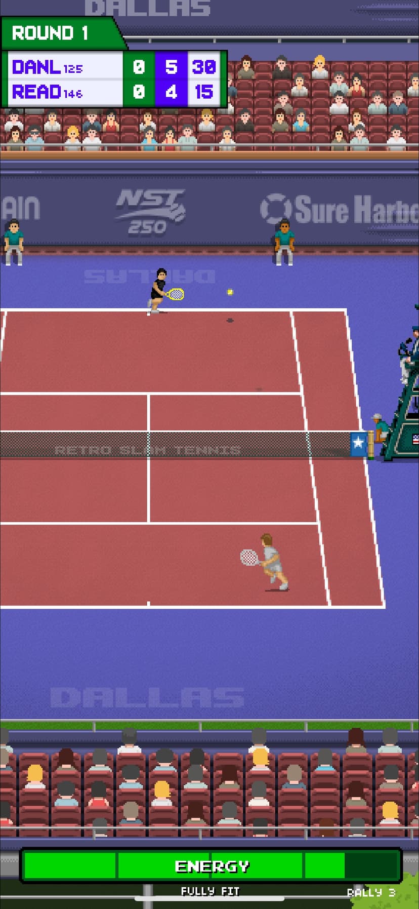 Retro Slam Tennis screenshot 3 - screenshot