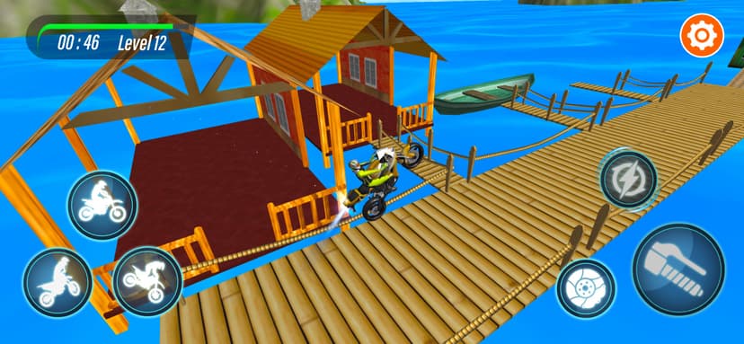 Bike Stunt Racing Extreme 3D screenshot 1 - screenshot