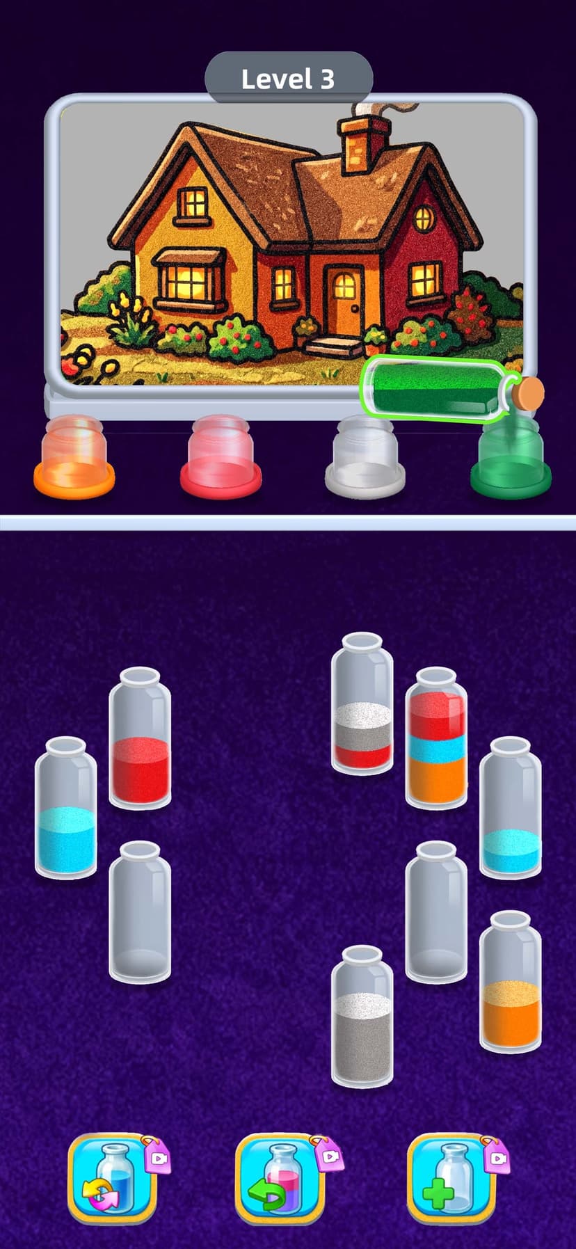 Sand Frenzy: Water Sort Jigsaw screenshot 5 - screenshot
