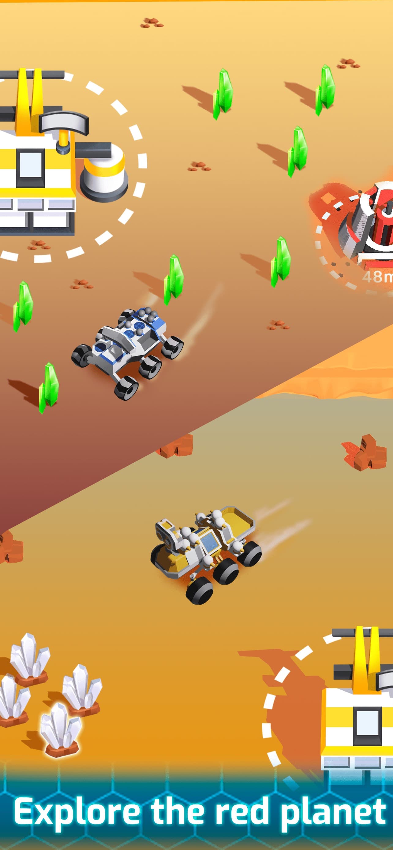 Escape from Zeya: Mars tycoon screenshot 1 - screenshot