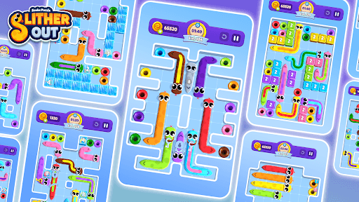 Slither Out: Snake Puzzle screenshot 1 - screenshot