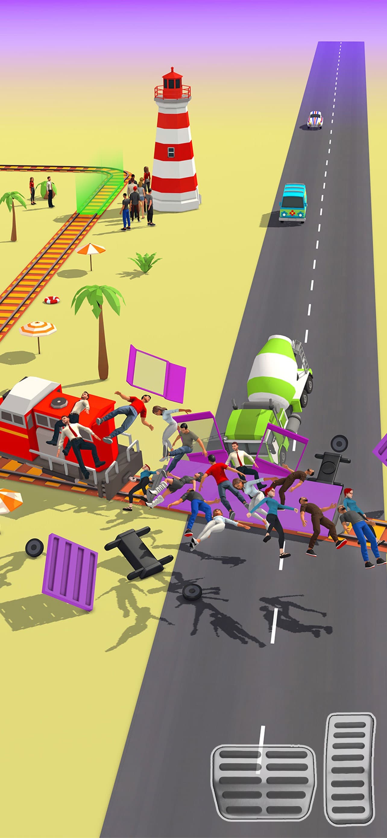 Passenger Express Train Game screenshot 2 - screenshot