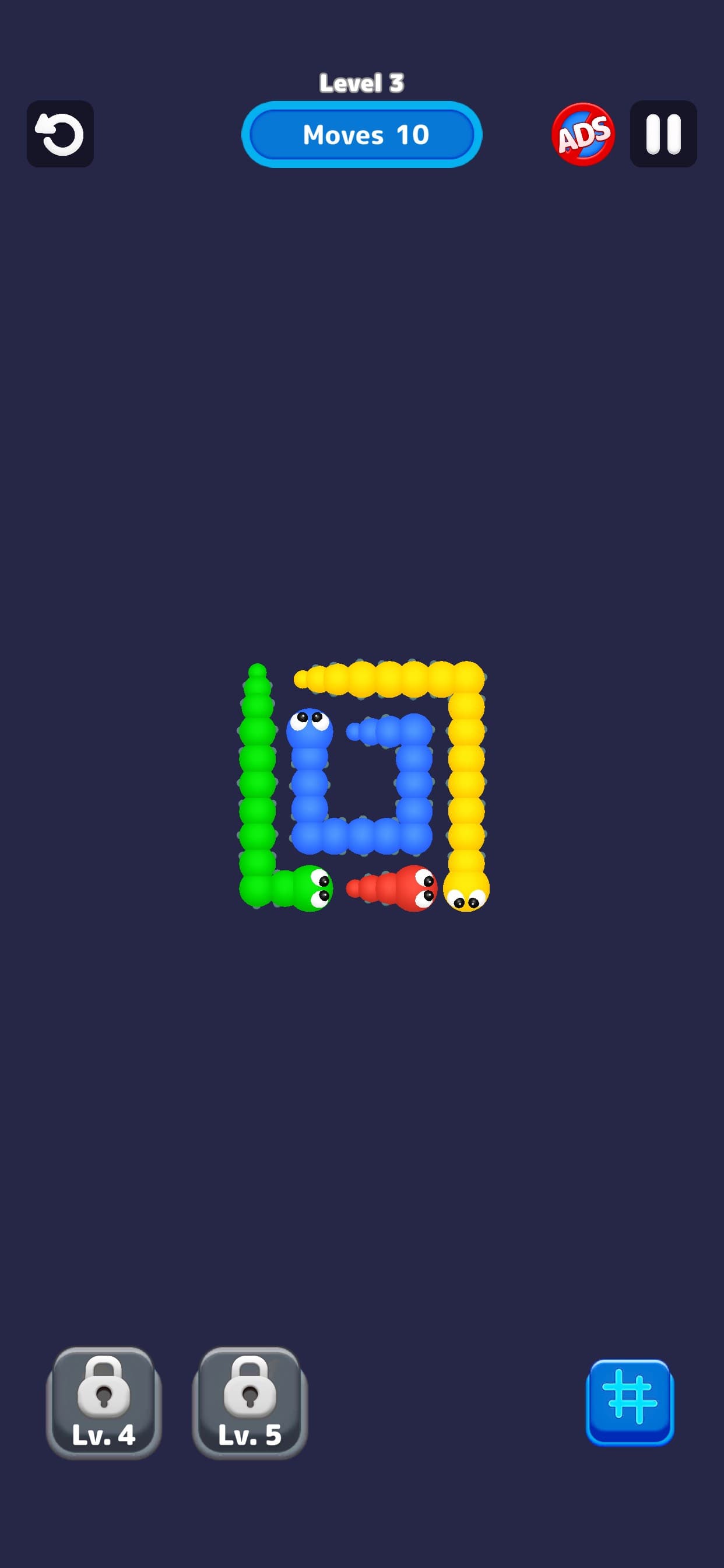 Worm Escape : Tap Out Puzzle screenshot 1 - screenshot