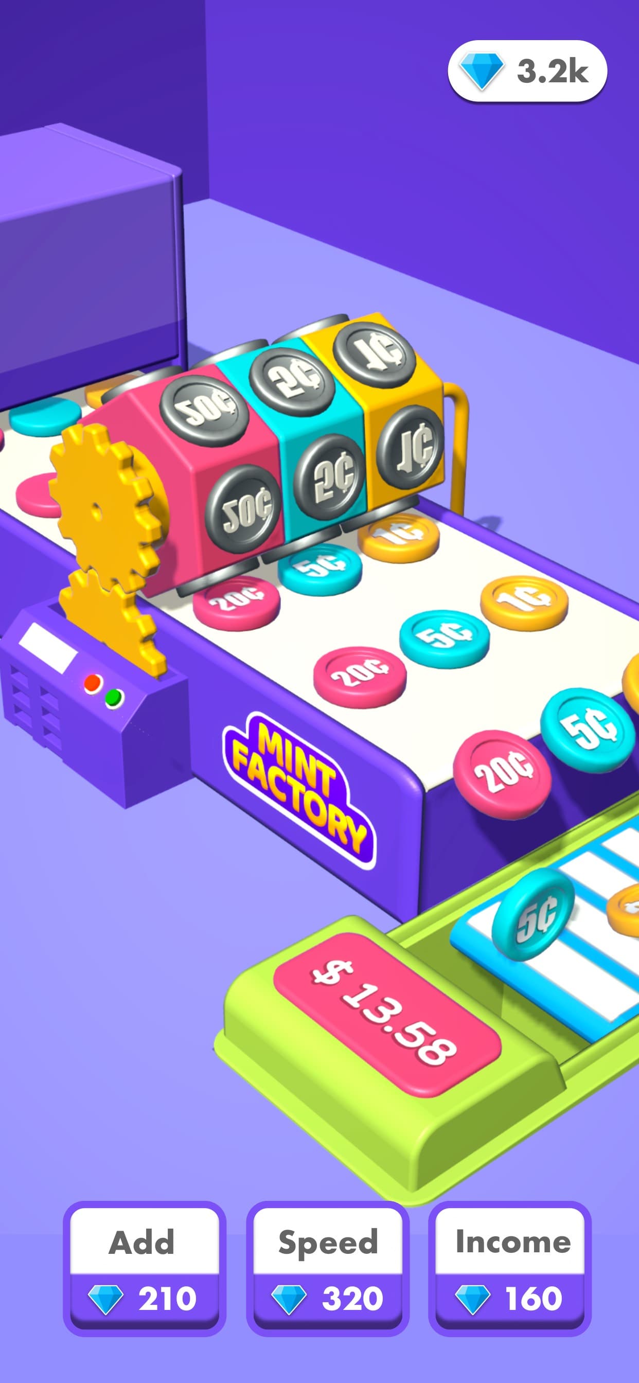 Mint Factory - Idle Money Game screenshot 2 - screenshot