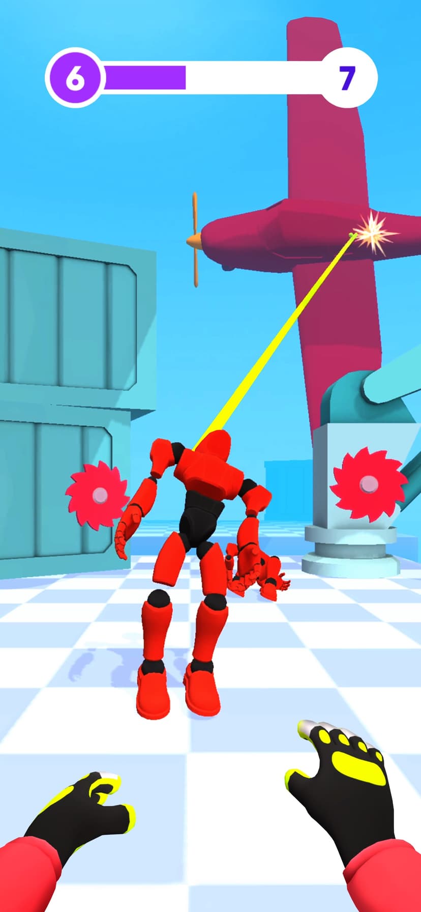 Ropy Hero 3D: Super Action screenshot 4 - screenshot