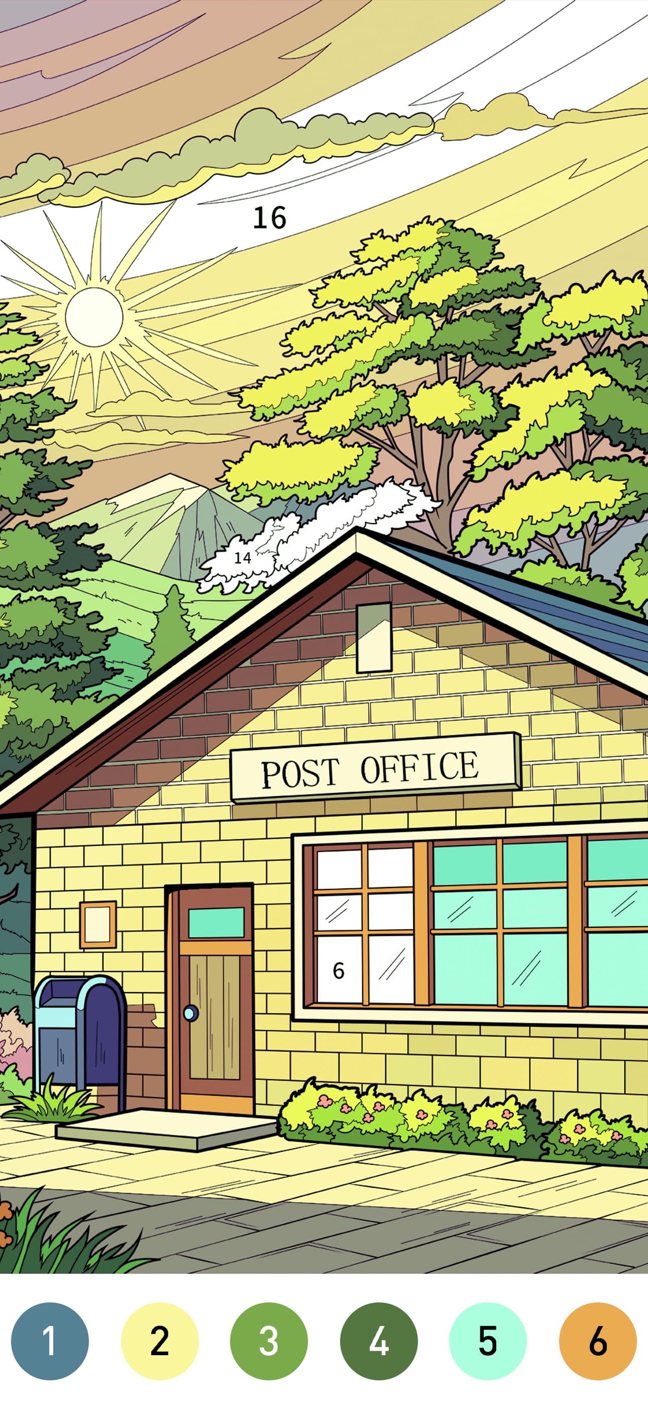Nostalgia Color by number game screenshot 5 - screenshot