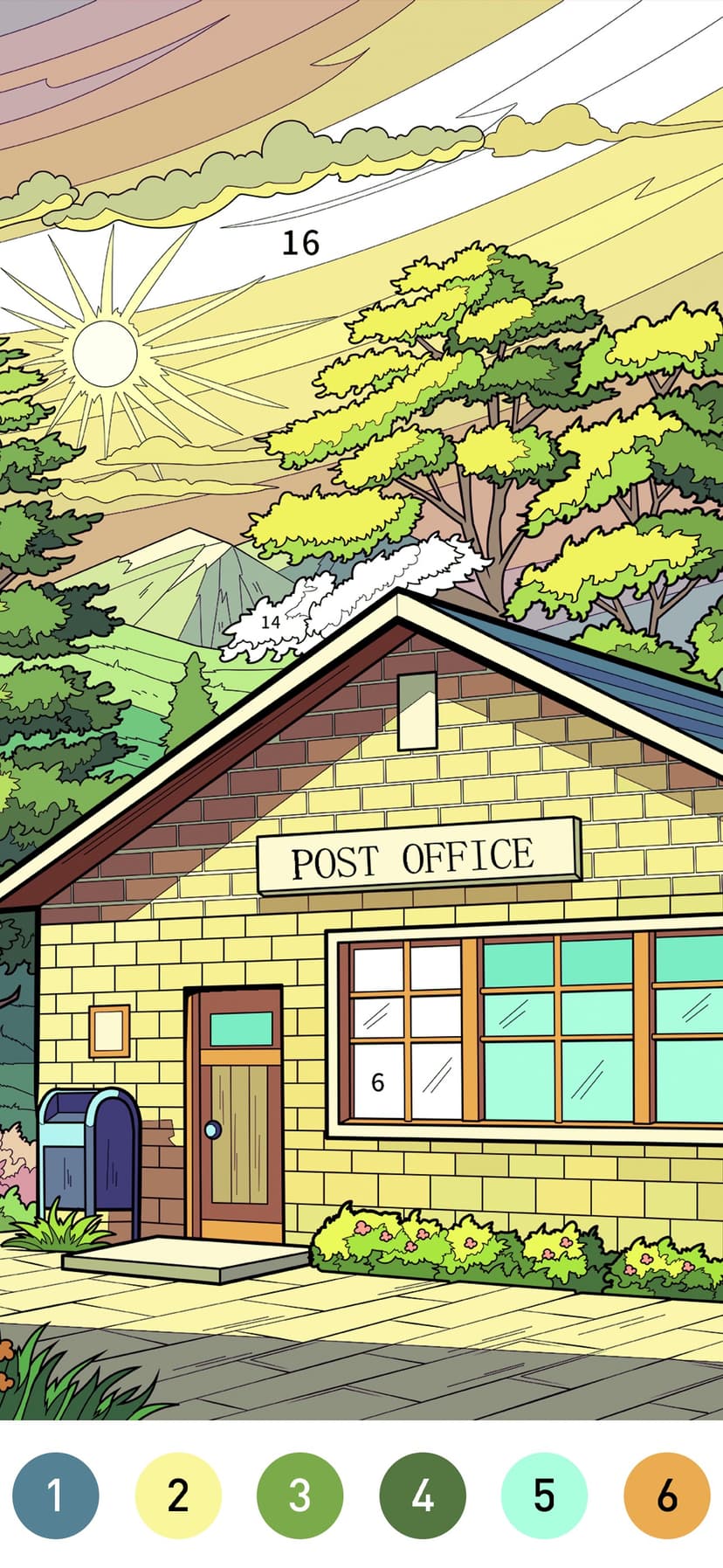Nostalgia Color by number game screenshot 5 - screenshot